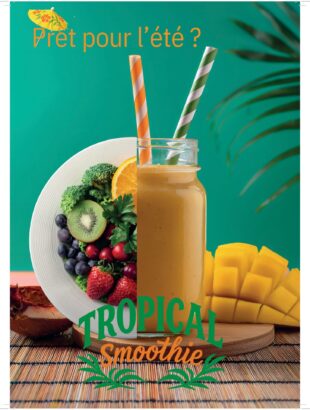 Pub IA - Smoothie nouvelle saveur